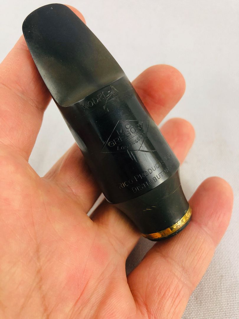 MC Gregory 4A 18 Paul Desmond Vintage Alto Saxophone Mouthpiece